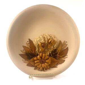 Handcrafted Leather Floral Wall Art by Jüri Juurme BOHO Wall Decor